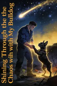 Shining Through the Chaos with My Bulldog